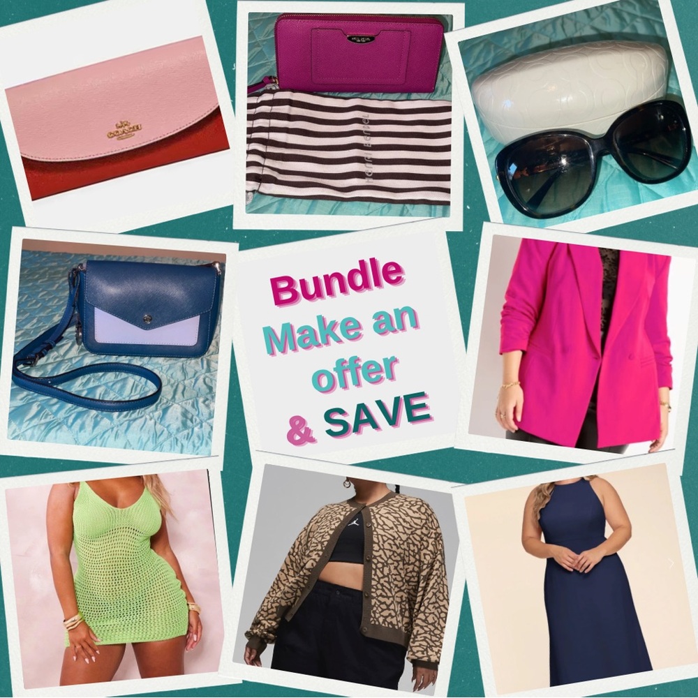 Bundles & Offers Always Welcome! Save on shipping! When in doubt -Affirm it out!